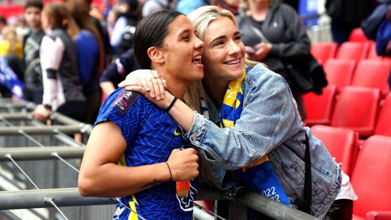 Sam Kerr de la Chelsea a fost absolvit de hărțuire rasială.