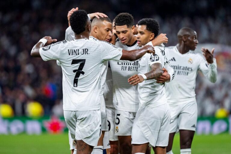 Rezumat Liga Campionilor Vinicius Jr și Rodrygo marchează de două ori în victoria Real Madrid împotriva lui Salzburg